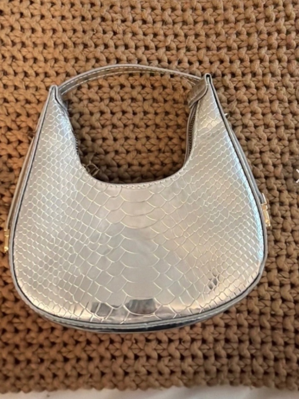 Silver purse